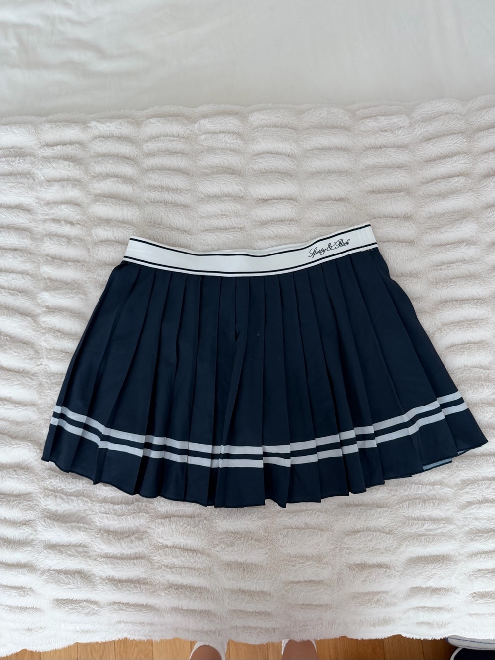 Sporty & Rich Tennis Skirt